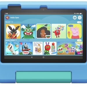 amazon fire 7 kids tablet for ages 3 7, 7in 16gb blue