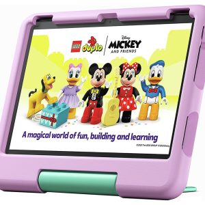amazon fire hd 10 2023 kids tablet for 3 7, 10.1in 32gb pink