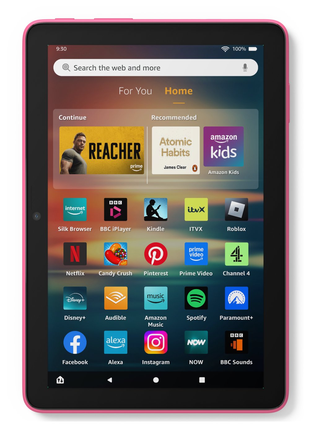 amazon fire hd 8 8 inch 32gb wi fi tablet hibiscus amazon fire hd 8 8 inch 32gb wi fi tablet hibiscus