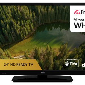 bush 24 inch 24ht25cb smart hd ready hdr led freely tv