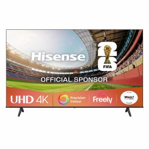 hisense 43 inch 43e6qtuk smart 4k uhd hdr led freely tv