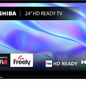 toshiba 24 inch 24wv2553db smart hd ready hdr dled freely tv
