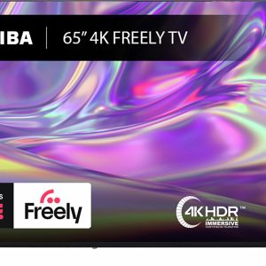 toshiba 65inch 65qv1563db smart 4k uhd hdr qled freely tv